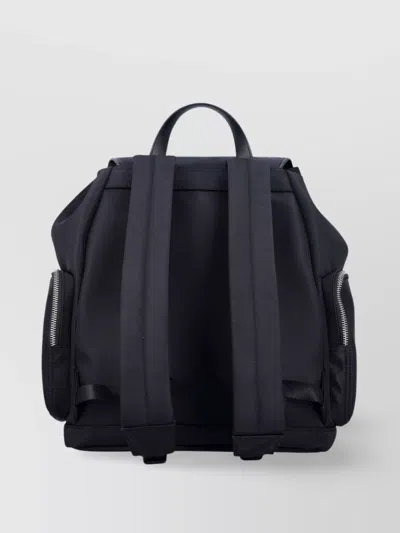 Ganni Bucky Nylon Backpack In Black