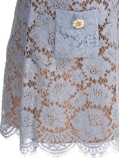 Self-portrait Fine Lace Mini Dress