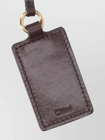 Chloé Key Holder With Horse Charm And Keyring