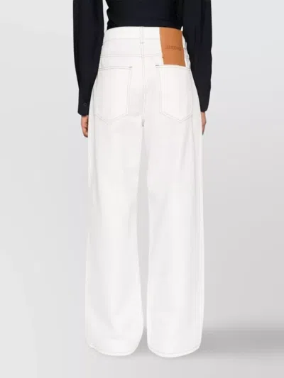 Jacquemus Jeans In White