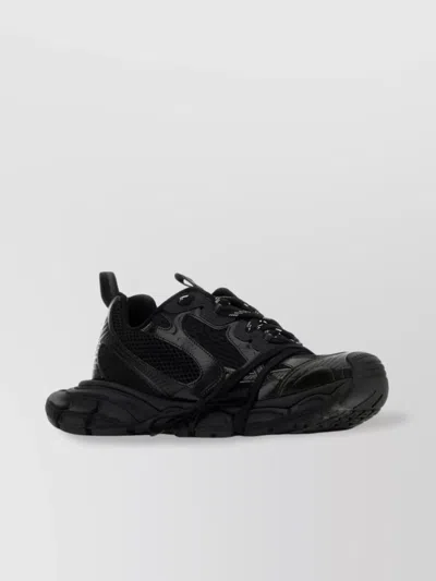 Balenciaga Low-top Sneakers 3xl Modern Design In Black