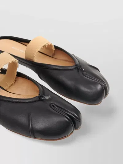Maison Margiela Tabi Ballerinas In Black