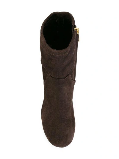 Shop Steffen Schraut Ankle Length Boots In Brown
