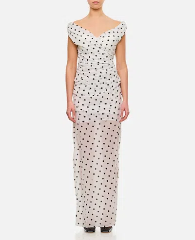 Jacquemus The Rita Long Dress In White