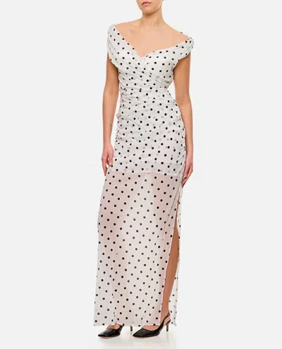 Jacquemus The Rita Long Dress In White