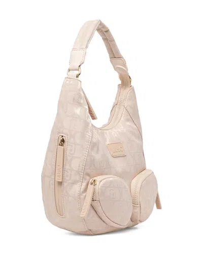 Liu •jo Monogram-pattern Tote Bag In Neutrals