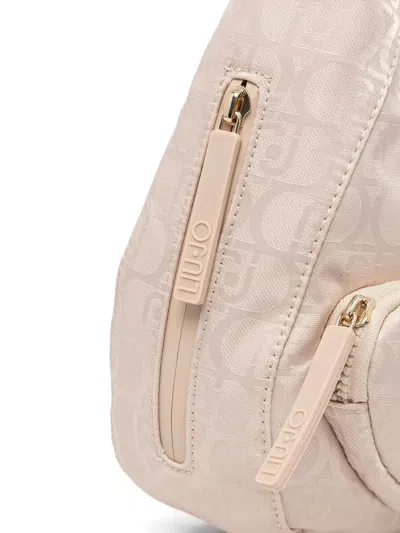 Liu •jo Monogram-pattern Tote Bag In Neutrals