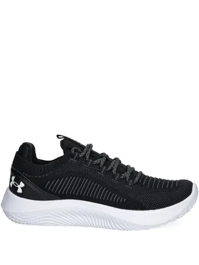 Under Armour Ua Dynamic 2 Mesh-structured Sneakers In Black