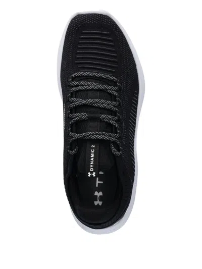 Under Armour Ua Dynamic 2 Mesh-structured Sneakers In Black