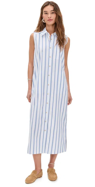 Donni The Pop Sleeveless Dress Cornflower In Cornflower