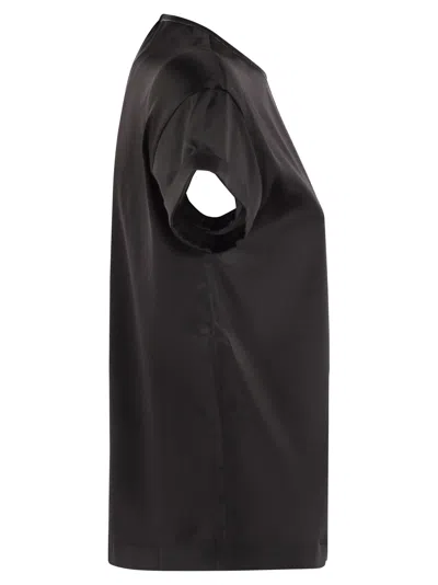 Brunello Cucinelli Cotton T-shirt In Black