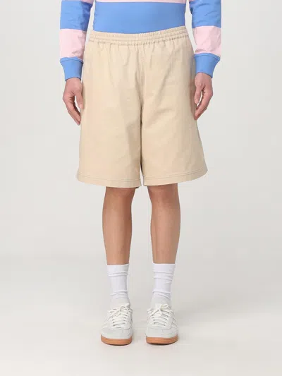 Bonsai Beige Solid Shorts In Beige
