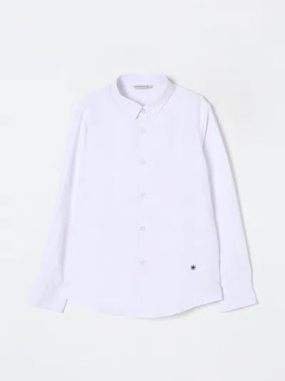 衬衫 MANUEL RITZ 儿童 颜色 白色