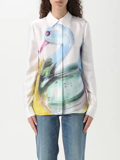 Tory Burch Lucky Duck Shirt In White