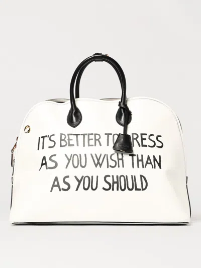 Moschino Handbag  Couture Woman Color White In White