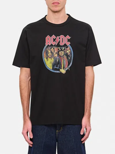 Junya Watanabe Ac/dc T-shirt In Black