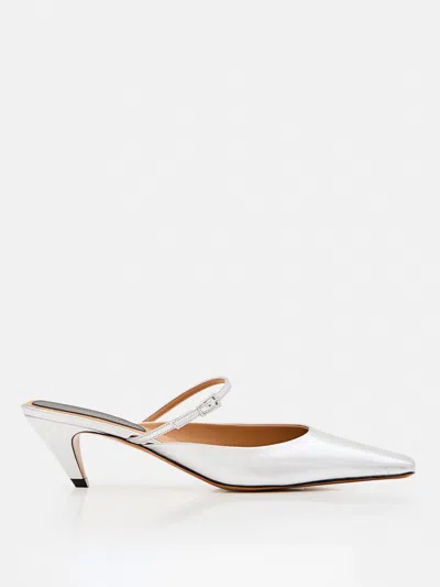 Stella Mccartney Mules In Silver