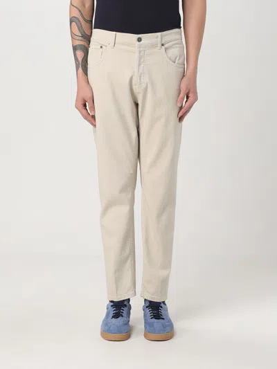 Dondup Cotton Pants In Beige