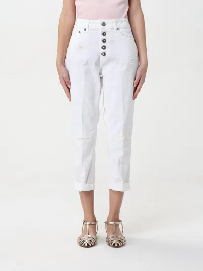 Dondup Koons Gioiello Jeans In White