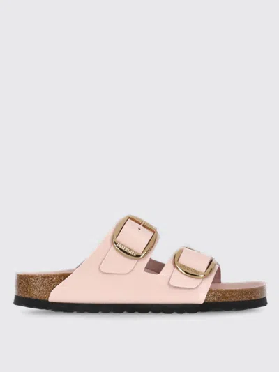 Birkenstock Arizona Big Buckle Slippers In Pink