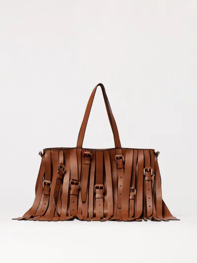 Moschino Tote Bag  Couture Woman Color Natural In Natural