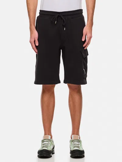 C.p. Company C.p.company Bermuda Sweatshirt In Black