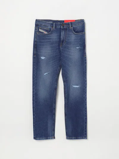 Diesel Jeans  Kids Color Denim In Denim