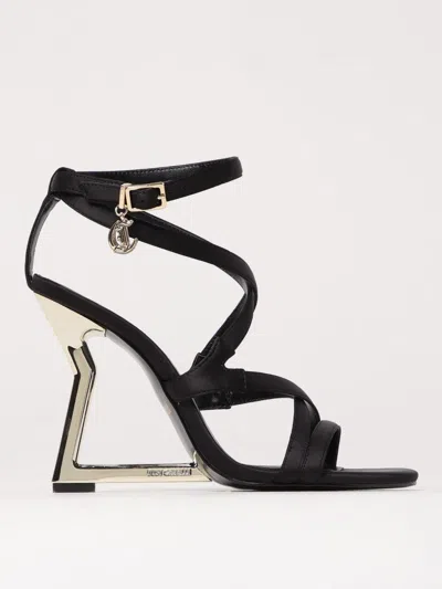 Just Cavalli Lady J Sandal In Black
