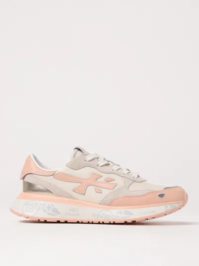 Premiata Sneakers Pink & Purple In Pink