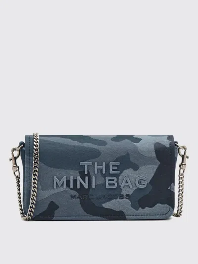 Marc Jacobs Cotton Shoulder Bags In Blue