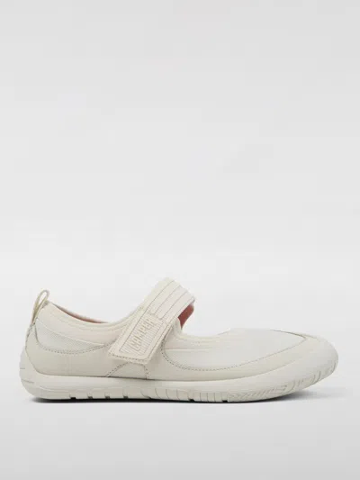 Camper Peu Path Ballerina Shoes In White