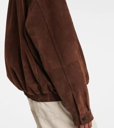 ROANA绒面革飞行员夹克