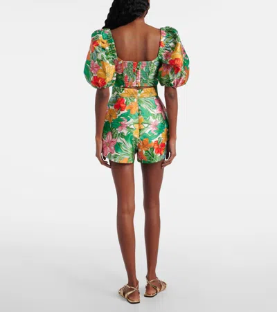 Alemais Amelia Printed Top In Multicoloured