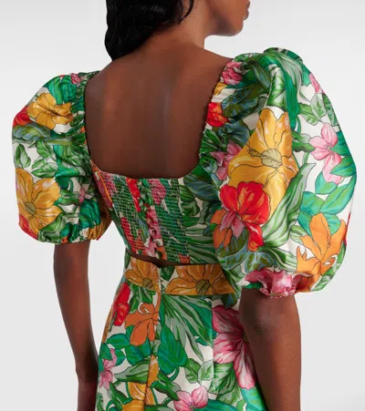 Alemais Amelia Printed Top In Multicoloured