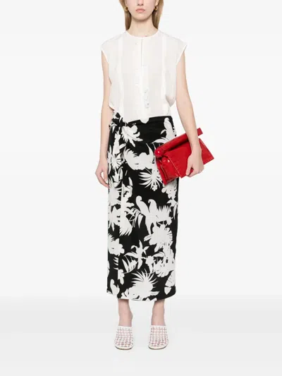 Max Mara Matilde Blouse In White