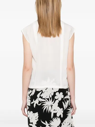 Max Mara Matilde Blouse In White