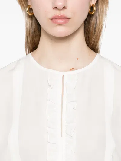 Max Mara Matilde Blouse In White
