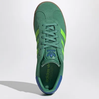 Adidas Originals Gazelle Green Sneakers In Green
