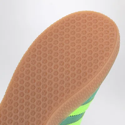 Adidas Originals Gazelle Green Sneakers In Green