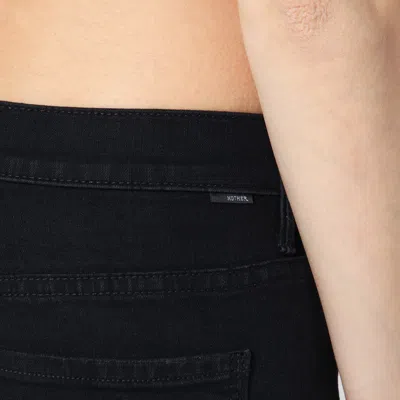 Mother The Insider Crop Step Fray Jeans In Not Gulity In Black