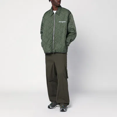 Oamc Peacemaker Zip-up Jacket In Forest Green In Green