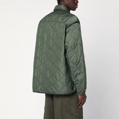 Oamc Peacemaker Zip-up Jacket In Forest Green In Green