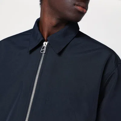Oamc Peacemaker Overshirt In Midnight Blue In Blue