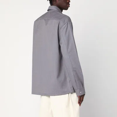 Oamc Peacemaker Overshirt In Grey In Grey