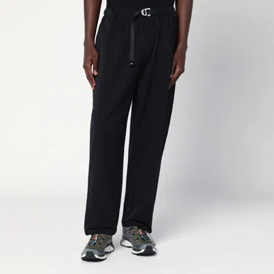Purple Mountain Observatory Terrain Black Trousers In Cotton-nylon Blend In Black