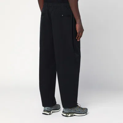 Purple Mountain Observatory Terrain Black Trousers In Cotton-nylon Blend In Black