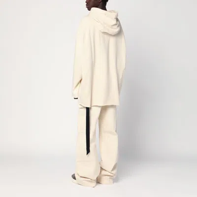 Drkshdw Oversized Sweatshirt Hollywood Ivory In Cotton Men In Neutral