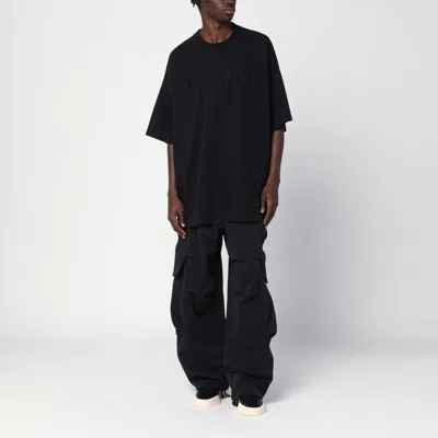Fear Of God Mens Eternal Oversized Cotton-jersey T-shirt Black In Black