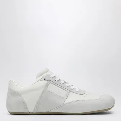 Mm6 Maison Margiela White Leather And Suede Sneaker In White