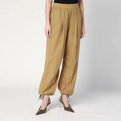 Philosophy Di Lorenzo Serafini Tecnical Fabric Wide Pants In Beige